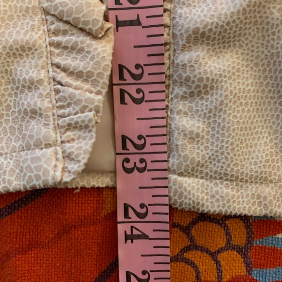 S O L D Chico’s size 1 lightweight lined jacket with ruffle EUC - Picture 5 of 6